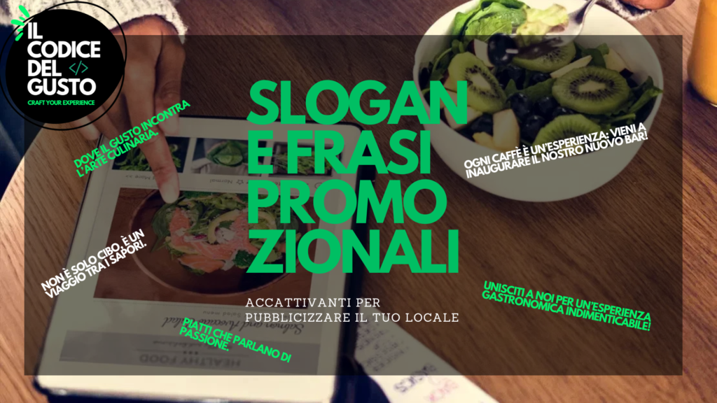 frasi per attirare clienti ristorante